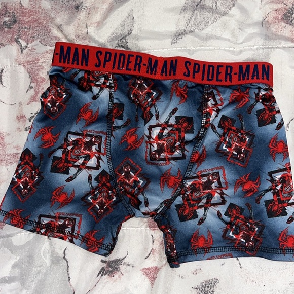 NWOT Spider-man Miles Morales Spiderverse Boxer Briefs underwear boys set 3 pack - Picture 5 of 5